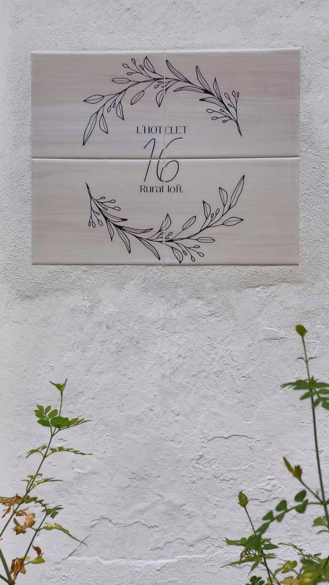 L'Hotelet 16 Rural Loft Bárig エクステリア 写真